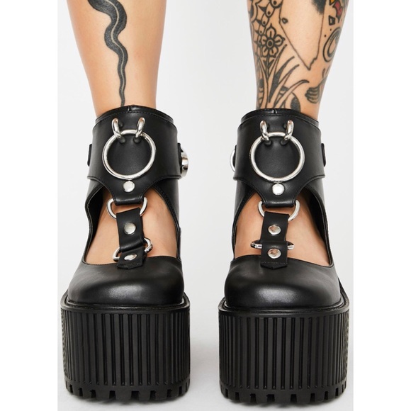 Killstar Shoes - NWOT Sweet Jane Platforms Size 8